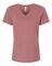 BELLA + CANVAS® Women’s Jersey Relaxed Short Sleeve V-Neck T-Shirt